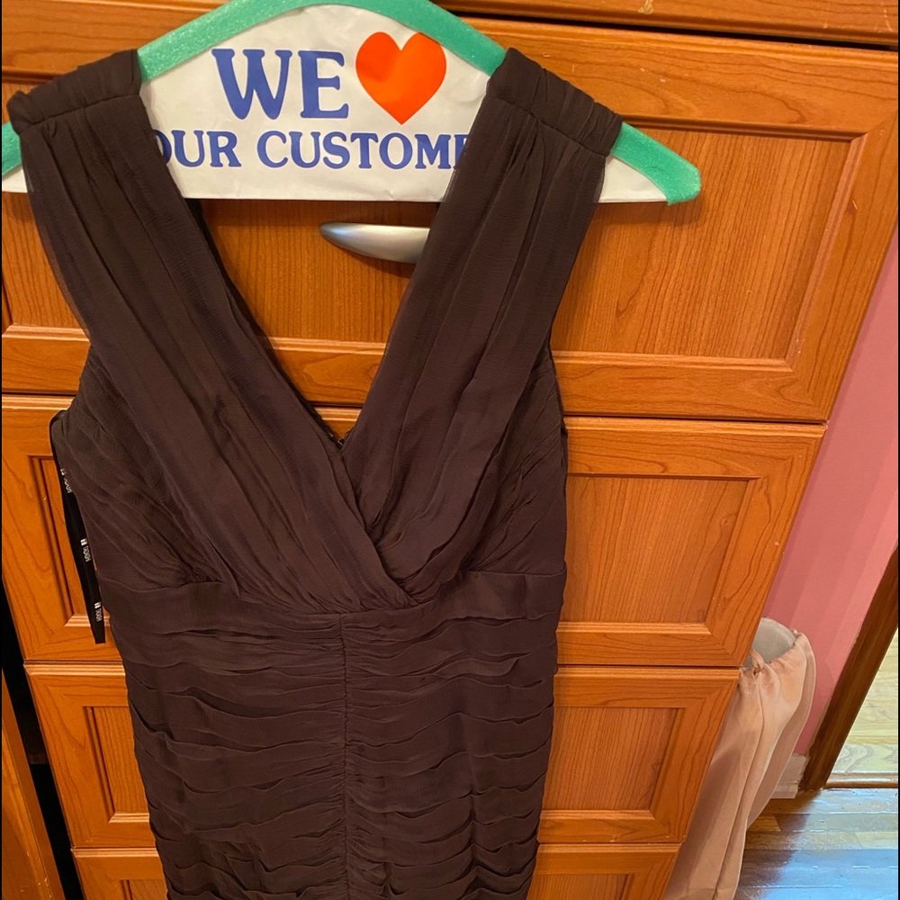 Tadashi dress size us8 brown